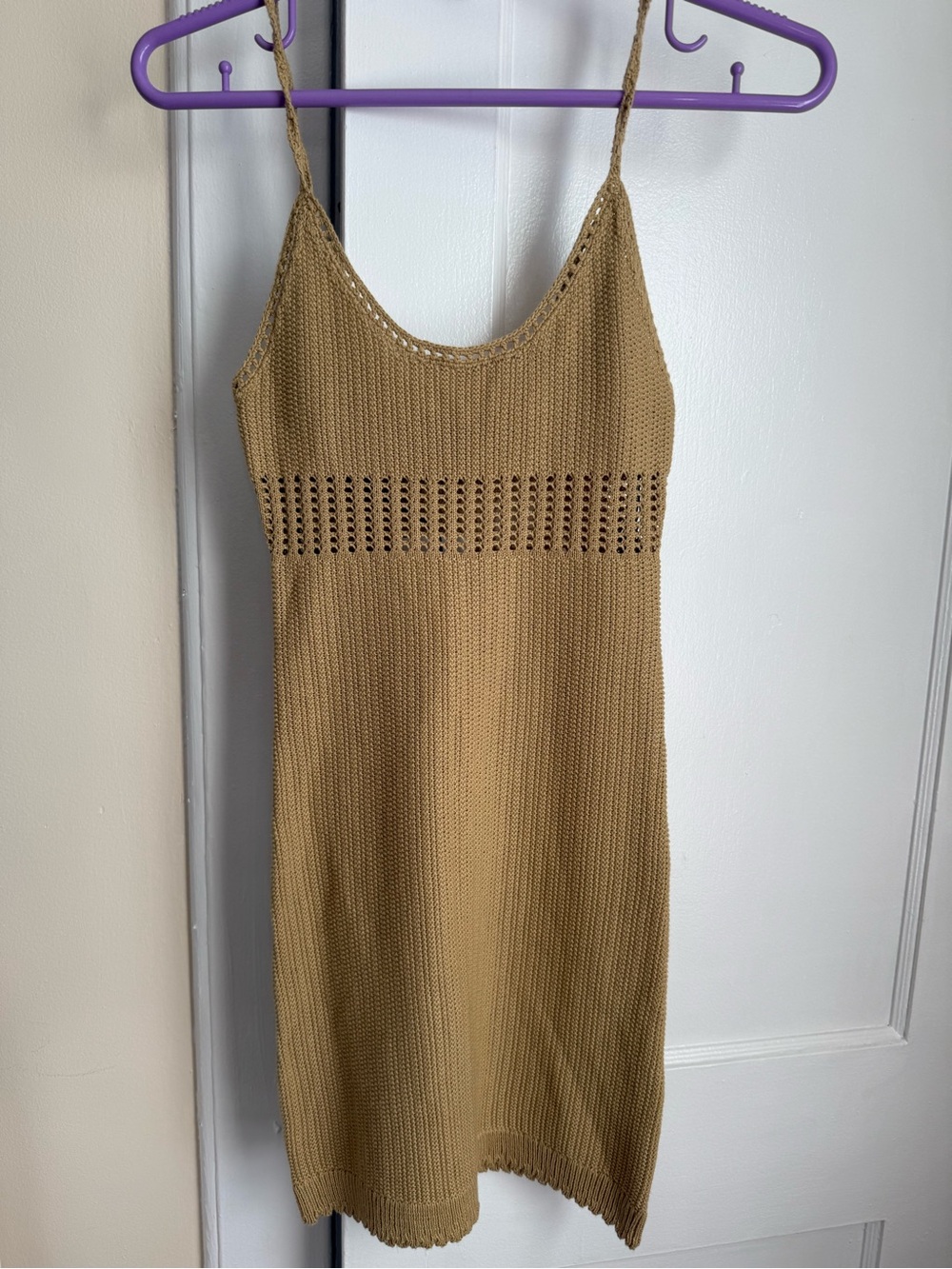 Forever 21 Knit Mini Dress in Brown